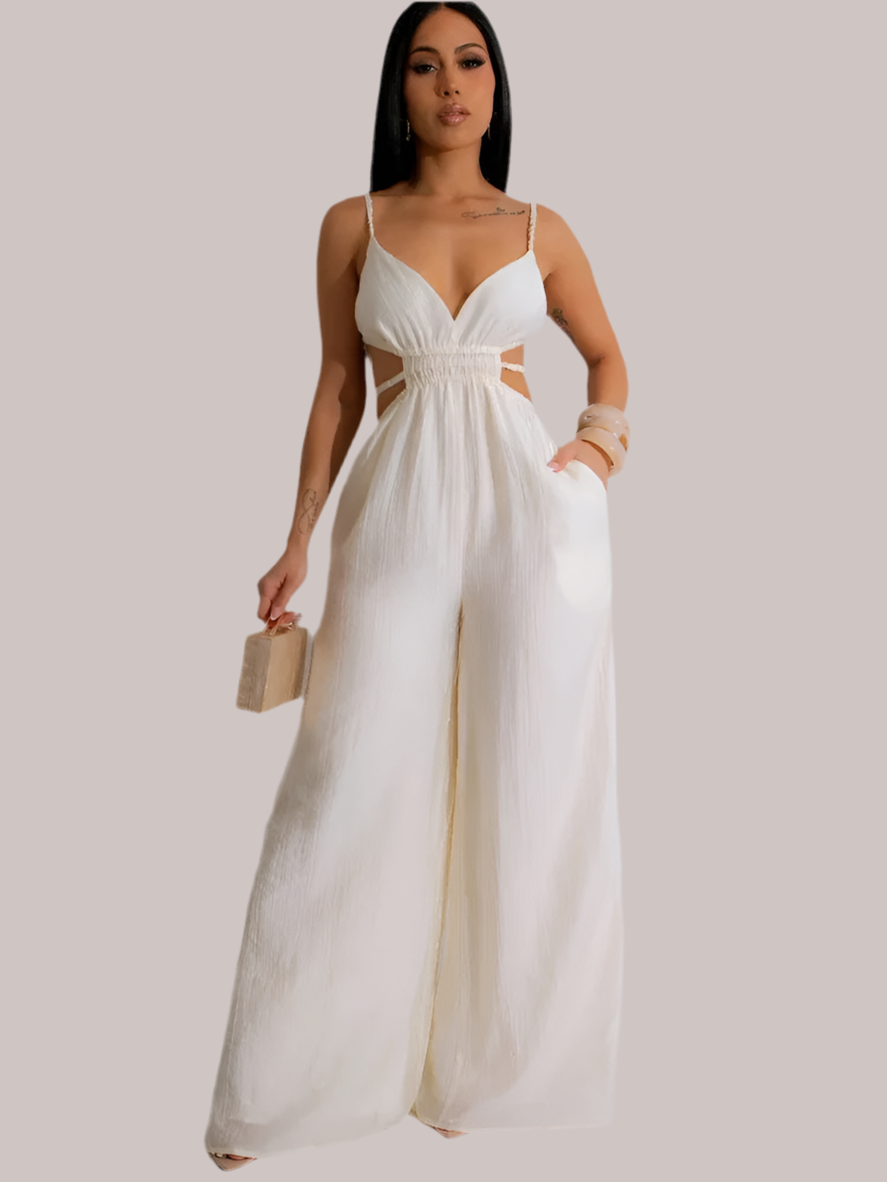 Zahra Wide-Leg Jumpsuit