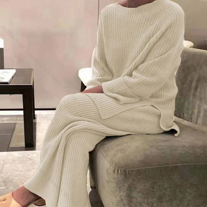Fremy Knitted Sweater Set