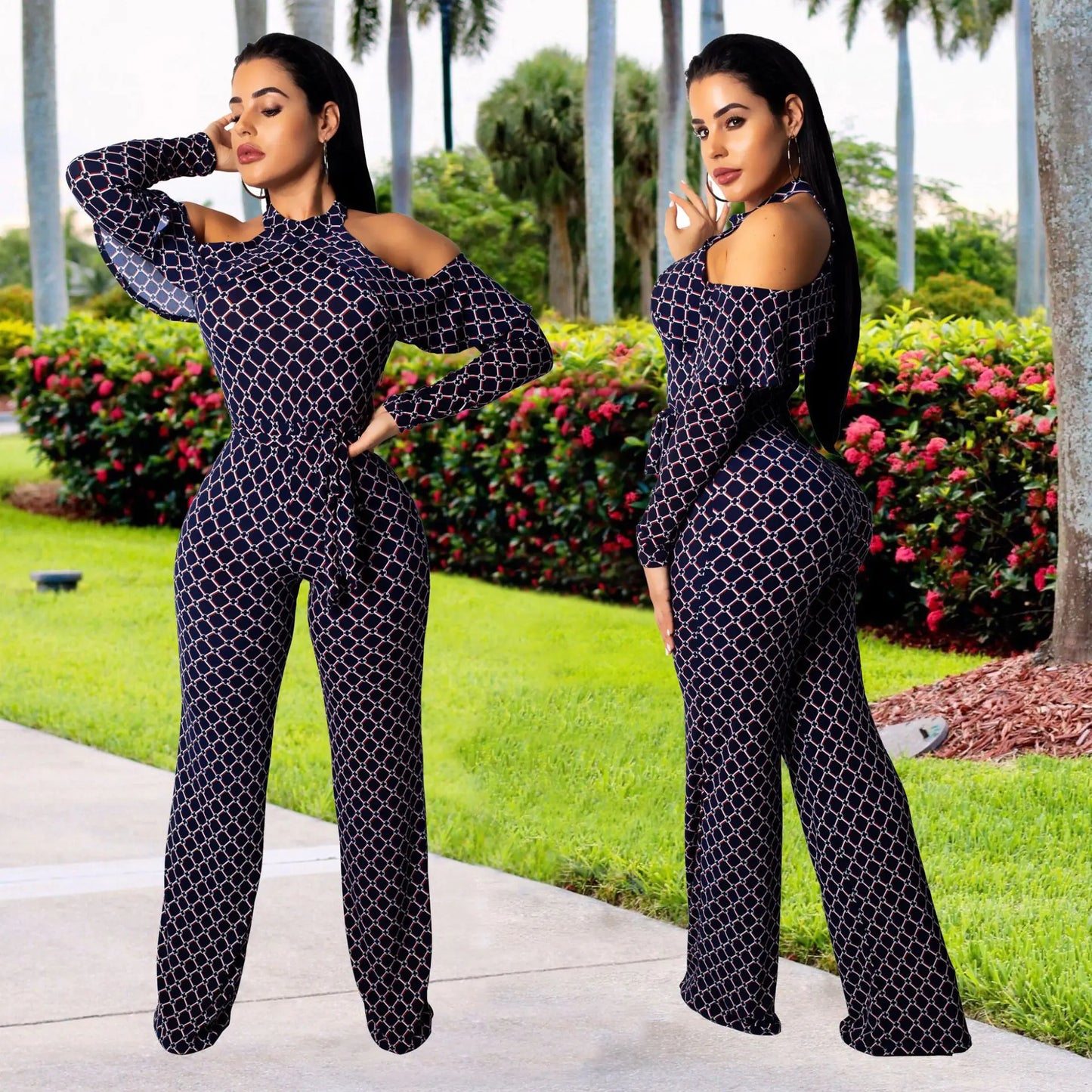 Adrea Printed Jumpsuit