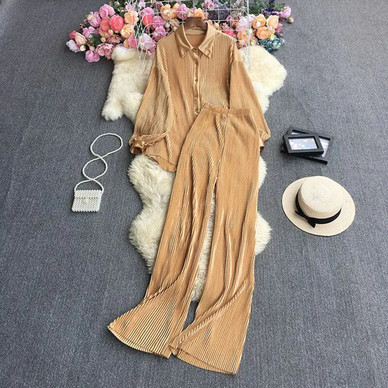 Cinta Pleated Set