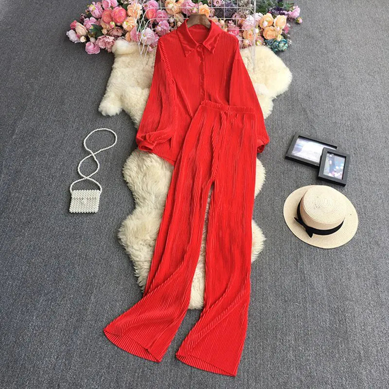 Cinta Pleated Set