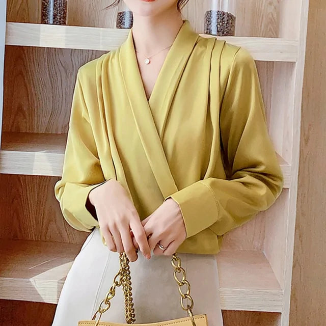 Marina Satin Blouse