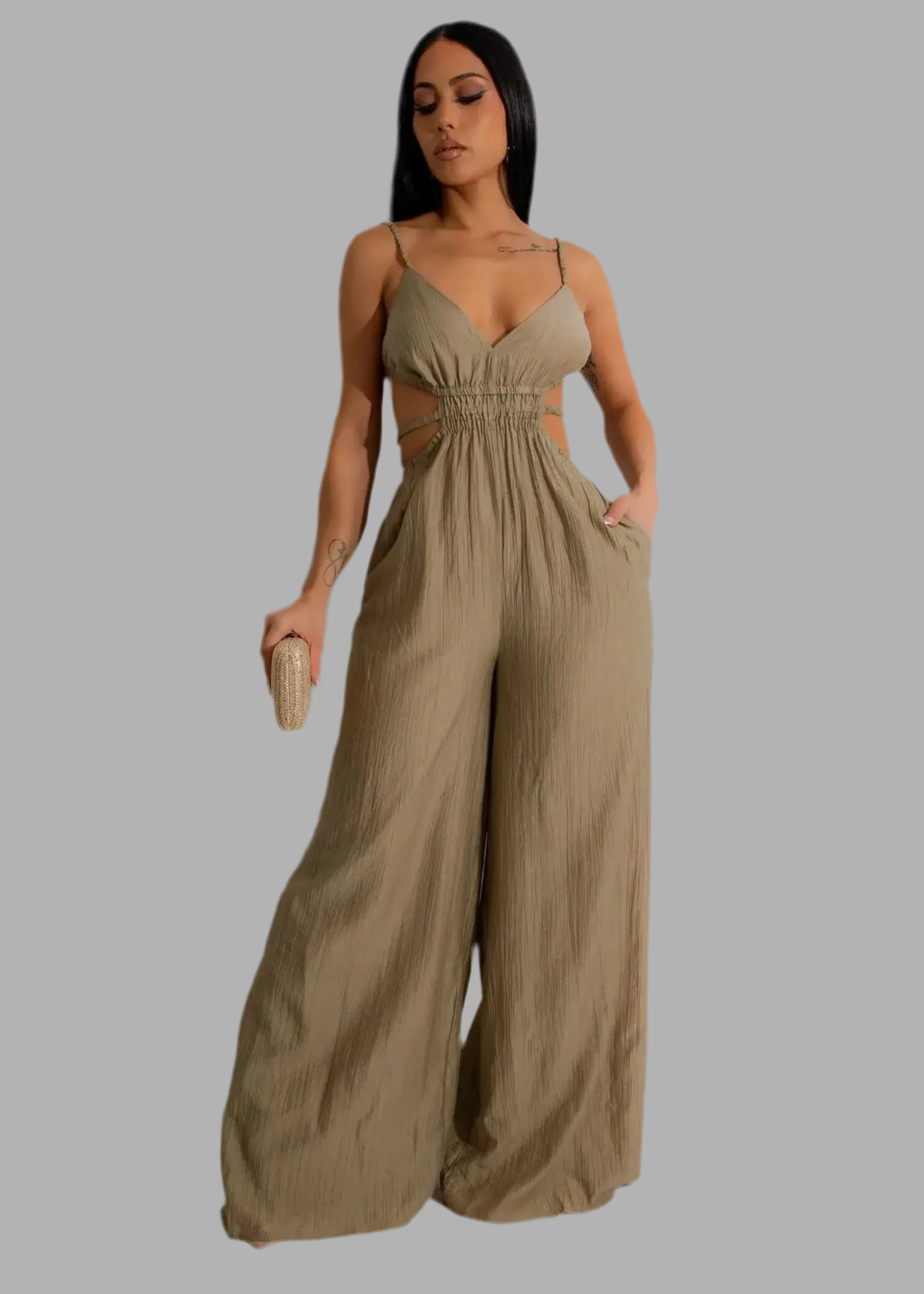 Zahra Wide-Leg Jumpsuit