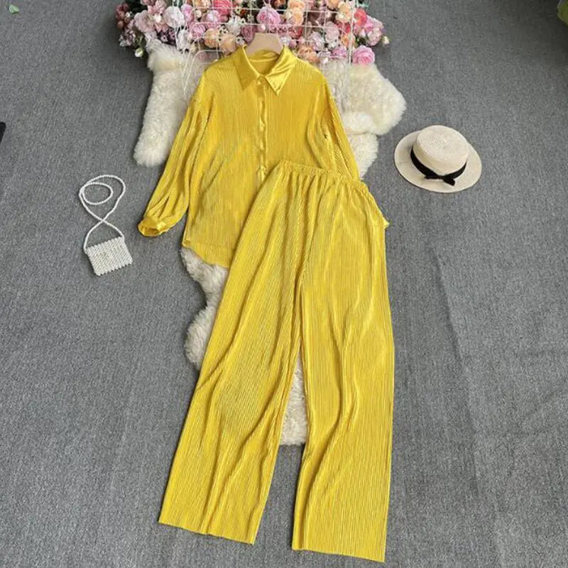 Cinta Pleated Set