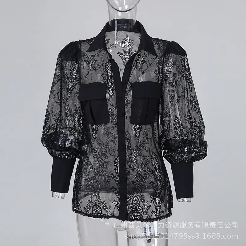 Iris Lace Blouse