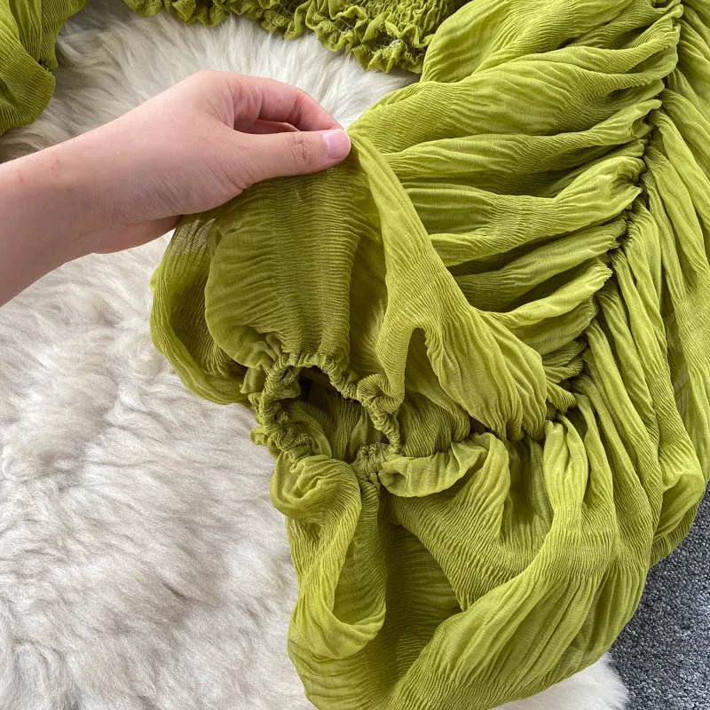 Frida V-Neck Chiffon Blouse