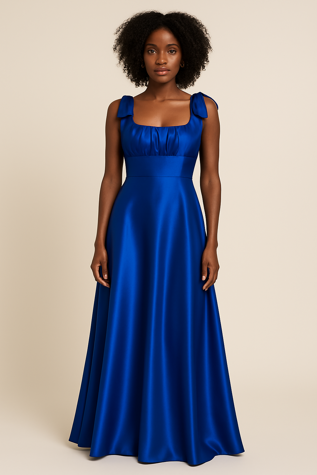 Cleo Satin Maxi Gown