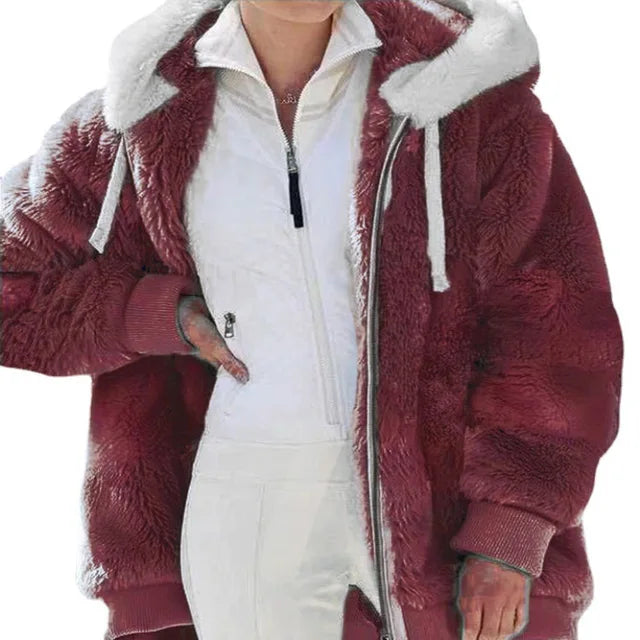 Aime Plush Wooded Jackets