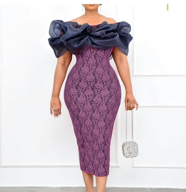 Tiffany Mesh Lace Dress