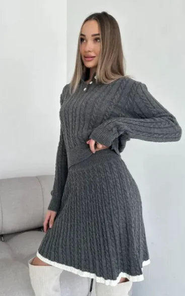 Kotori Knitted Two Piece