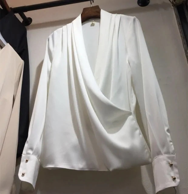 Marina Satin Blouse