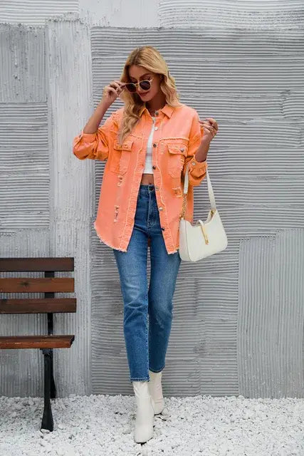 Cura Washed Denim Jacket