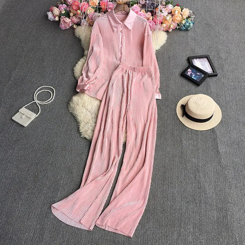 Cinta Pleated Set