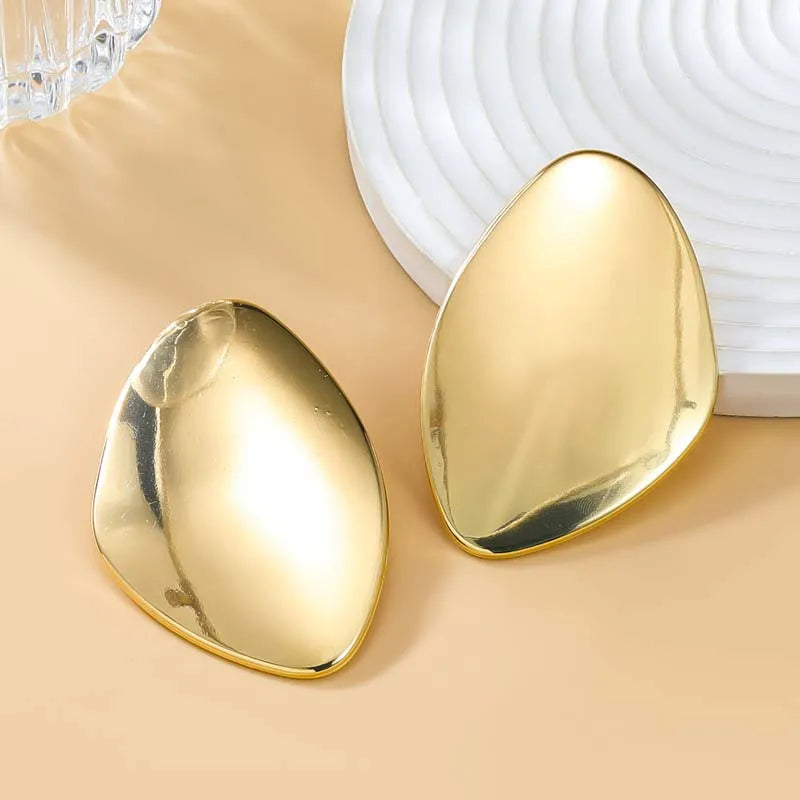 Elsie Oval Dangle Earrings