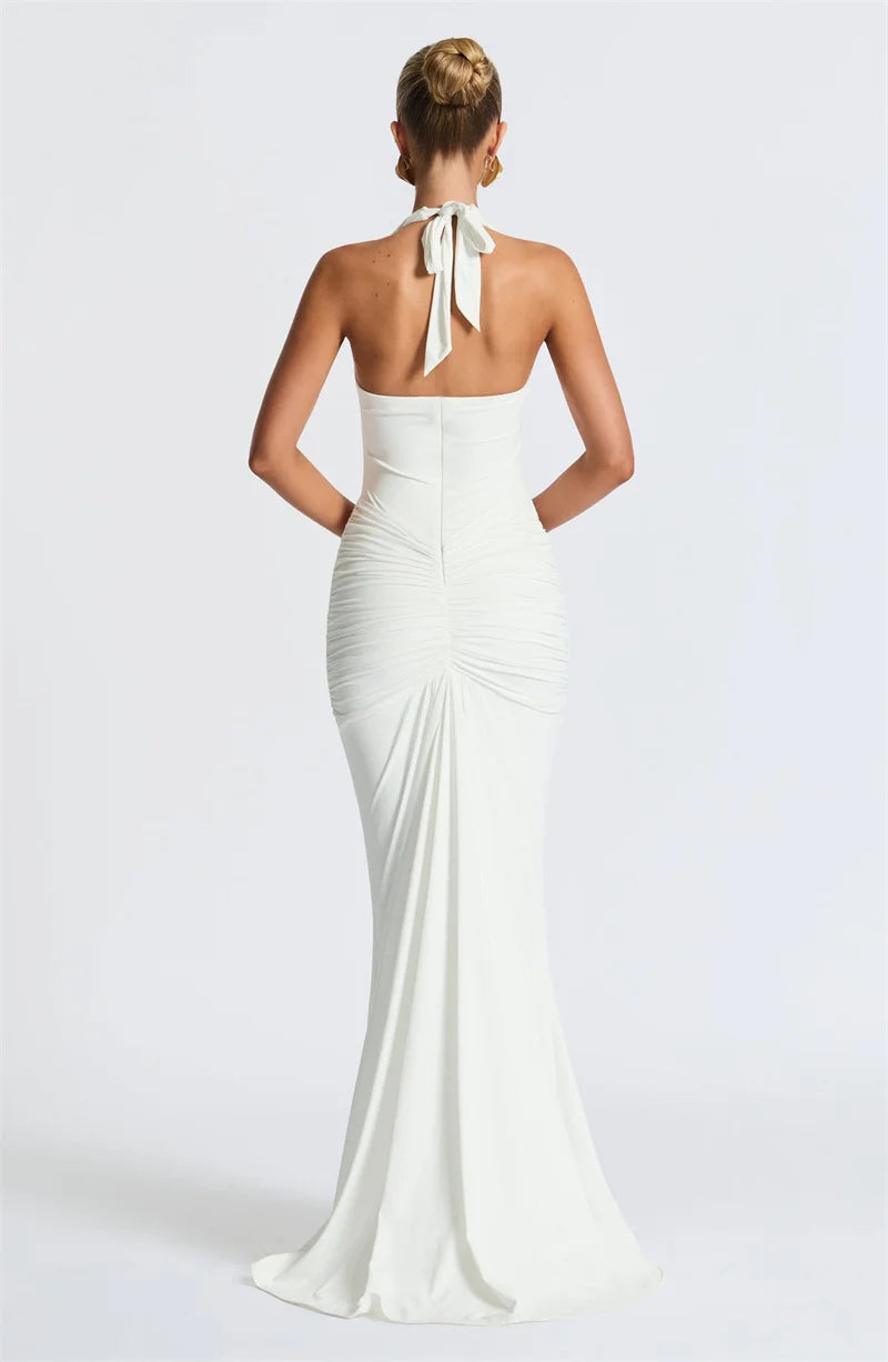 Verona Maxi Dress - White Elegance