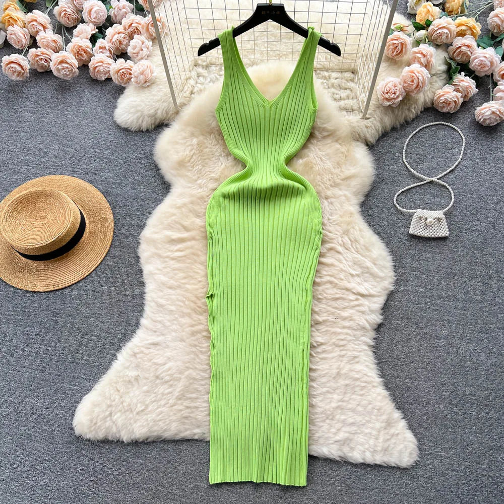 Vienne Hips Split Dress