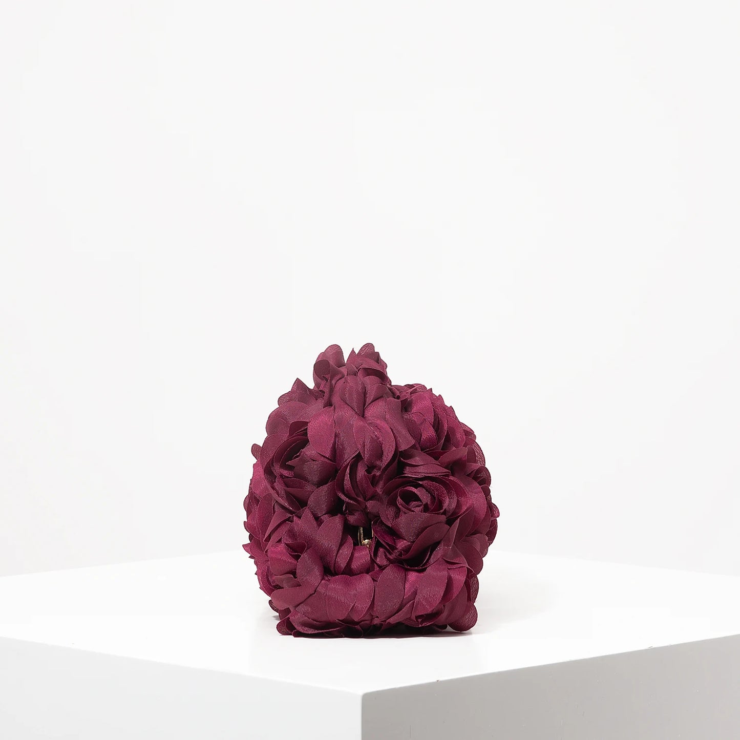 Rosabella Rose Clutch – Burgundy