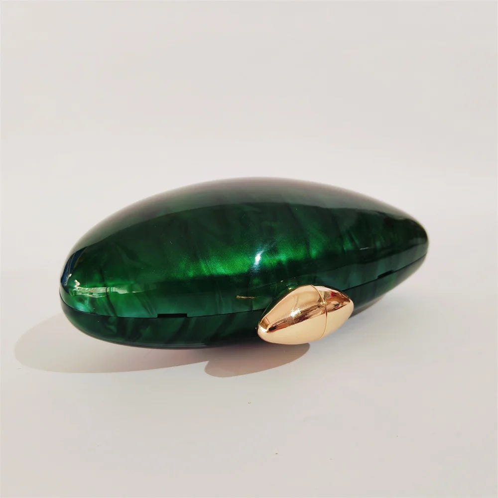 Monroe Marble Clutch Bag