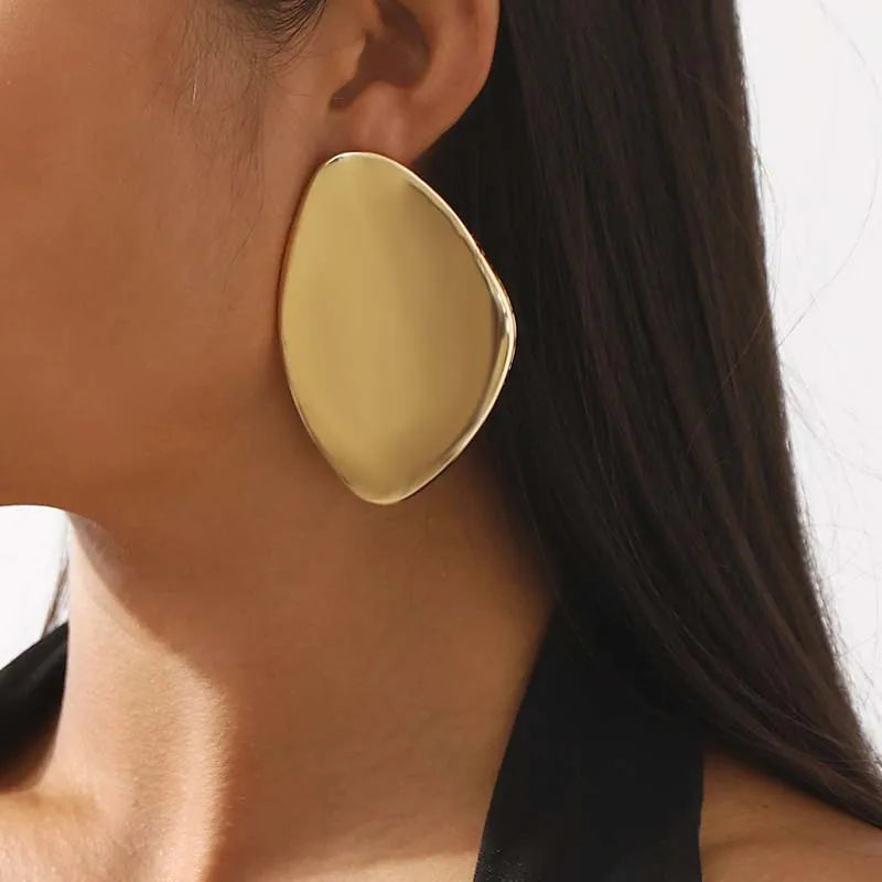 Elsie Oval Dangle Earrings