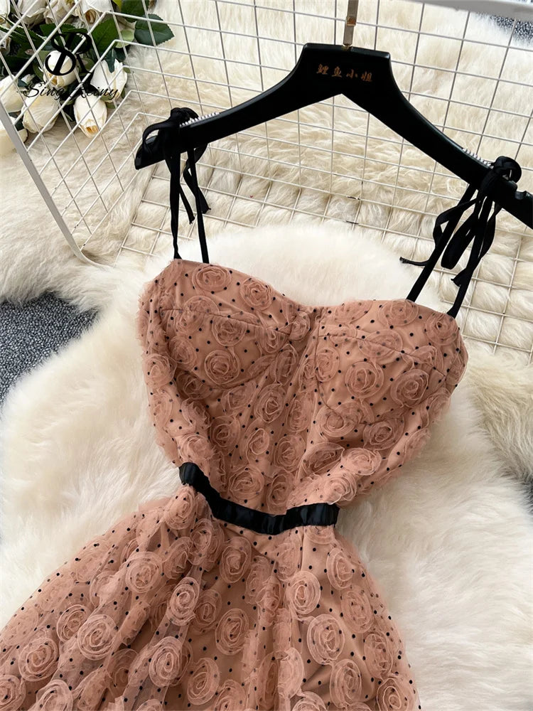 Rosalie Textured Tulle Dress