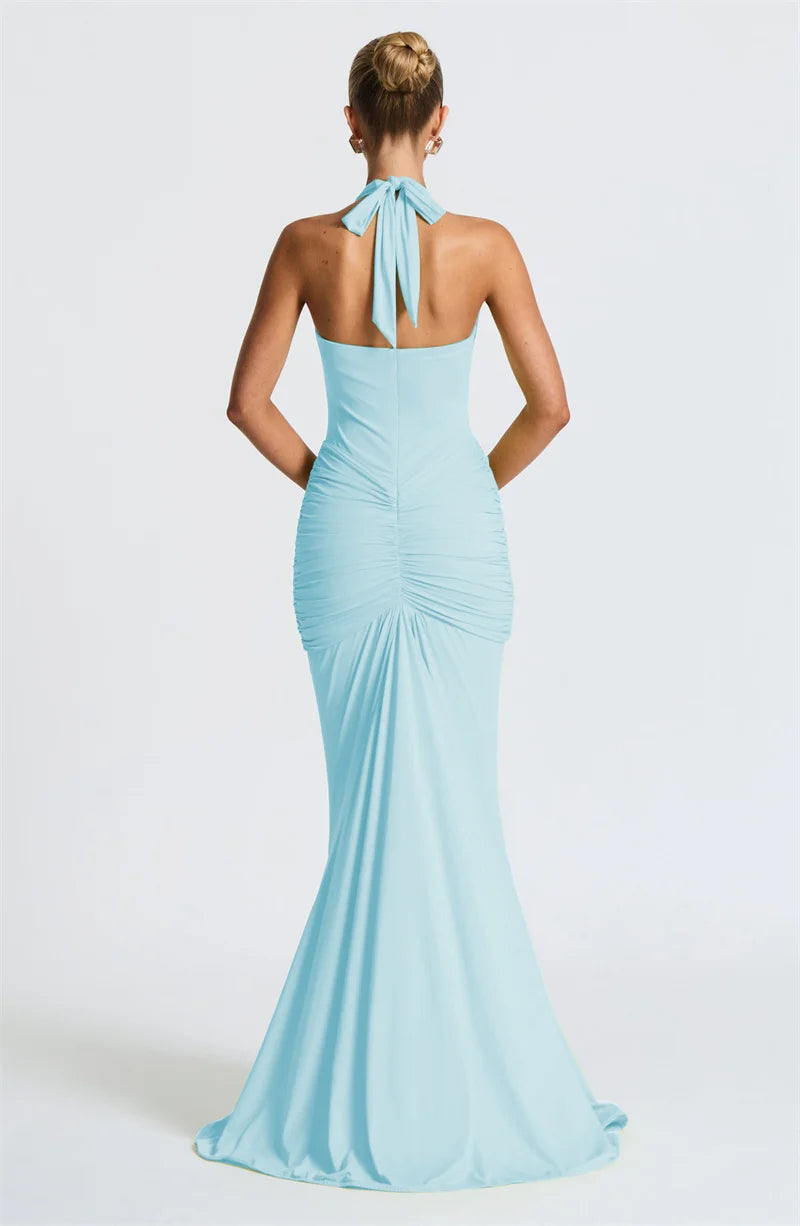 Verona Maxi Dress - Icy Blue