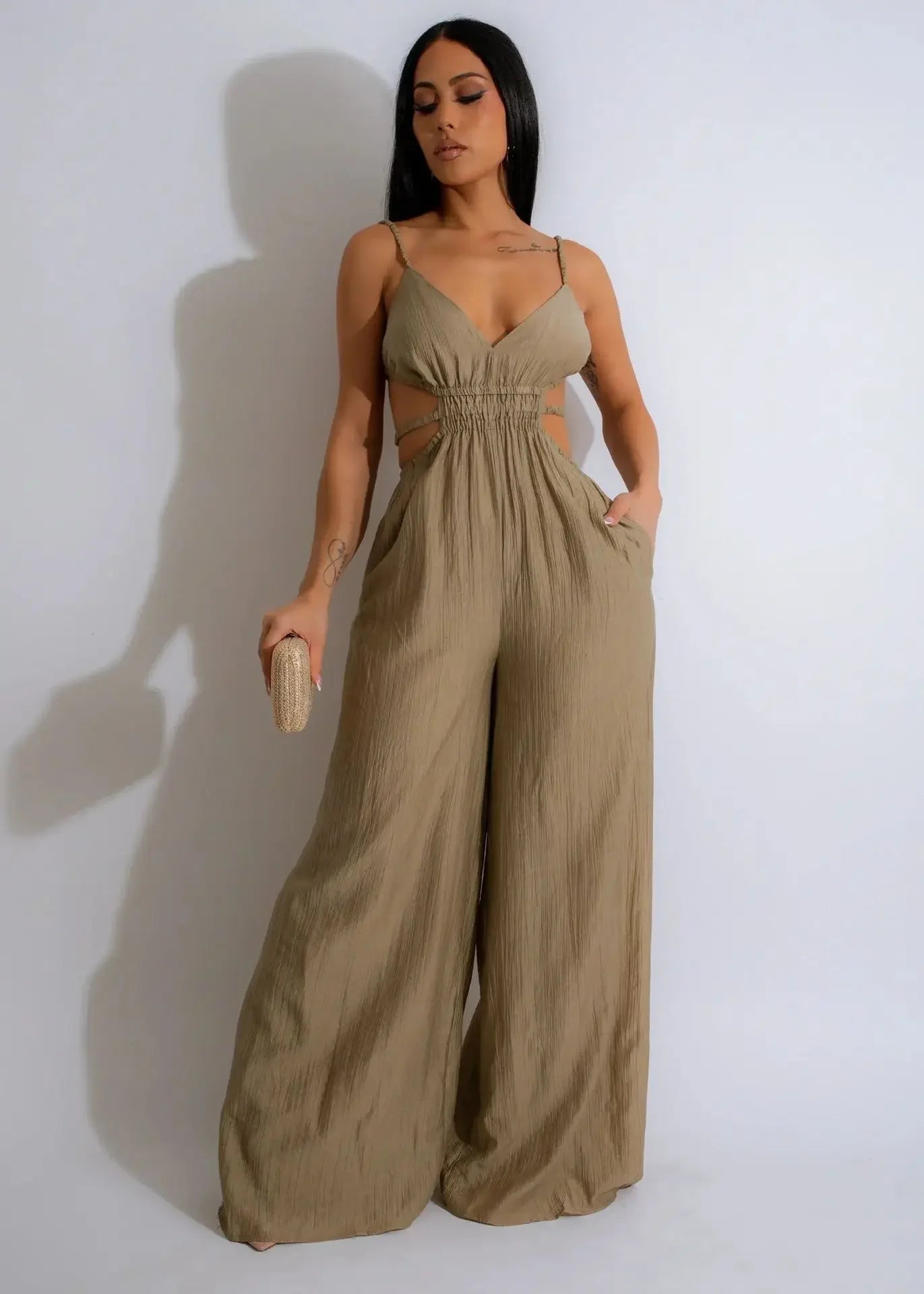 Zahra Wide-Leg Jumpsuit