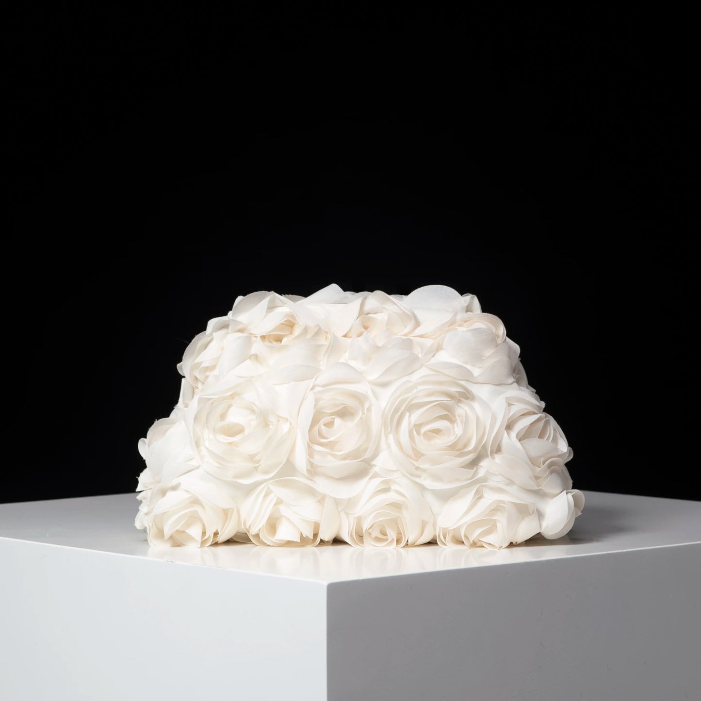 Rosabella Rose Clutch - Ivory