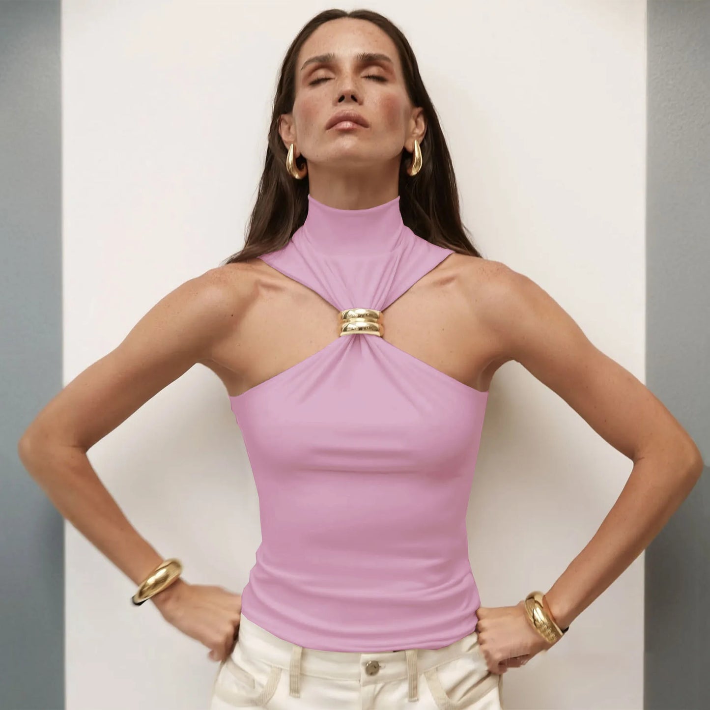Amara Turtleneck Tops