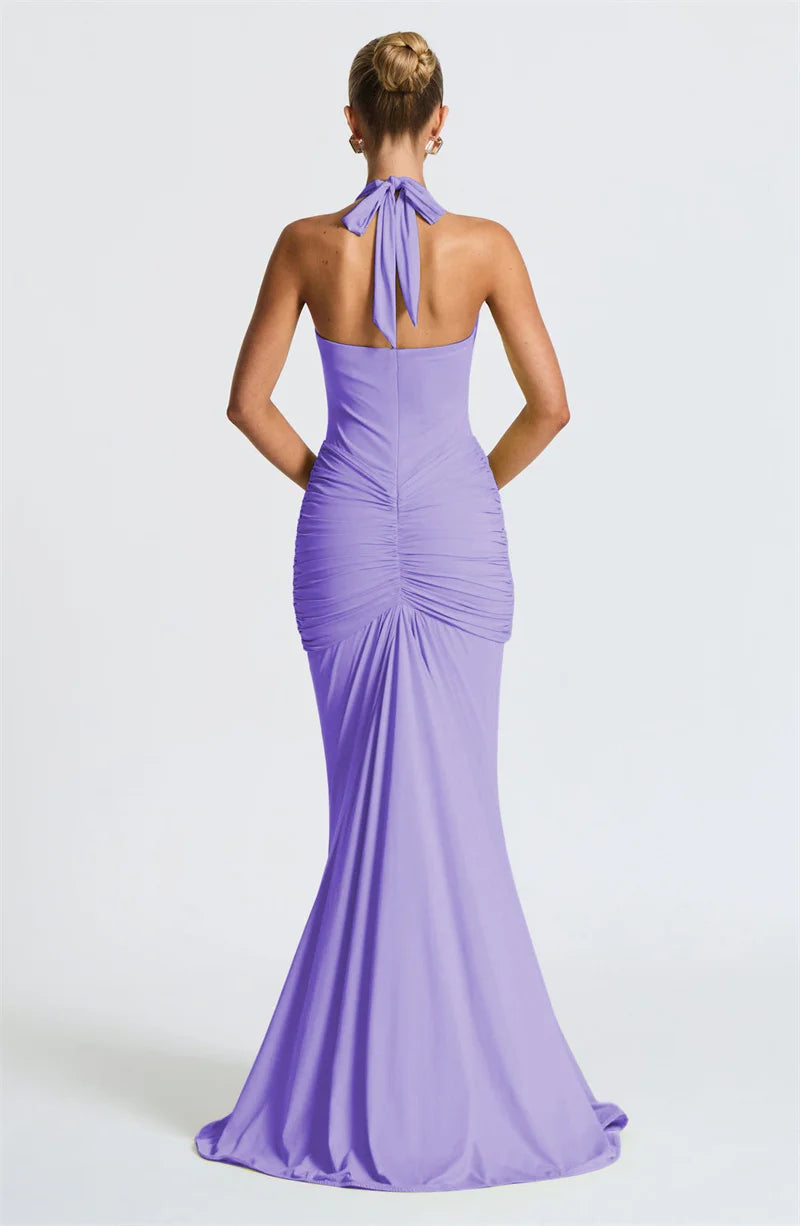 Verona Maxi Dress - Purple Allure