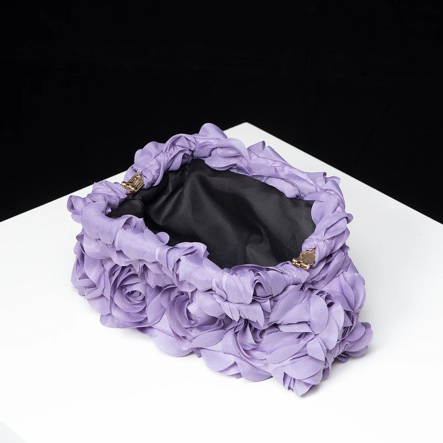 Rosabella Rose Clutch – Lavender