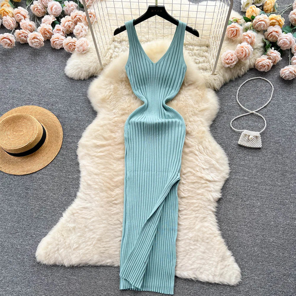 Vienne Hips Split Dress