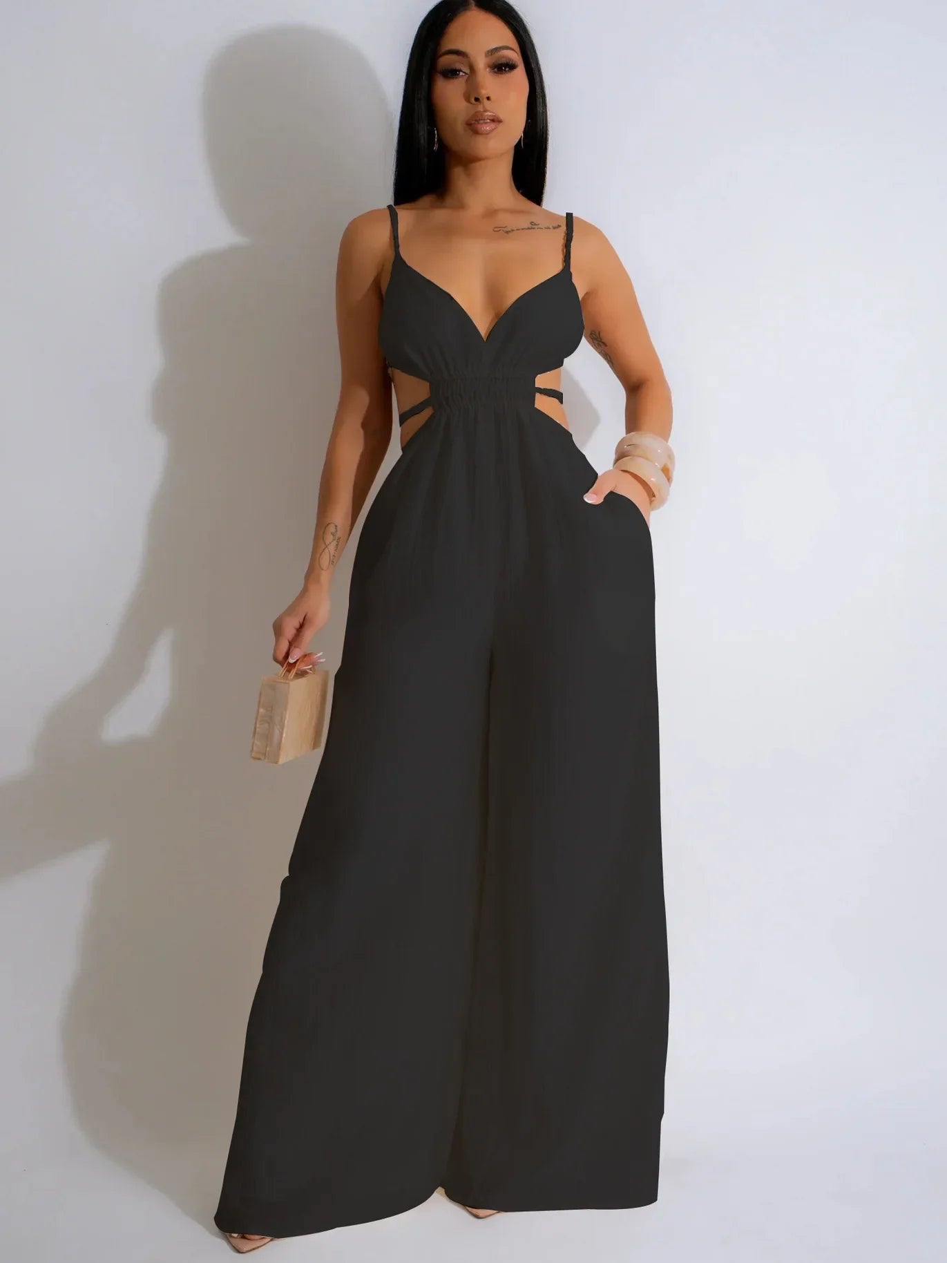 Zahra Wide-Leg Jumpsuit