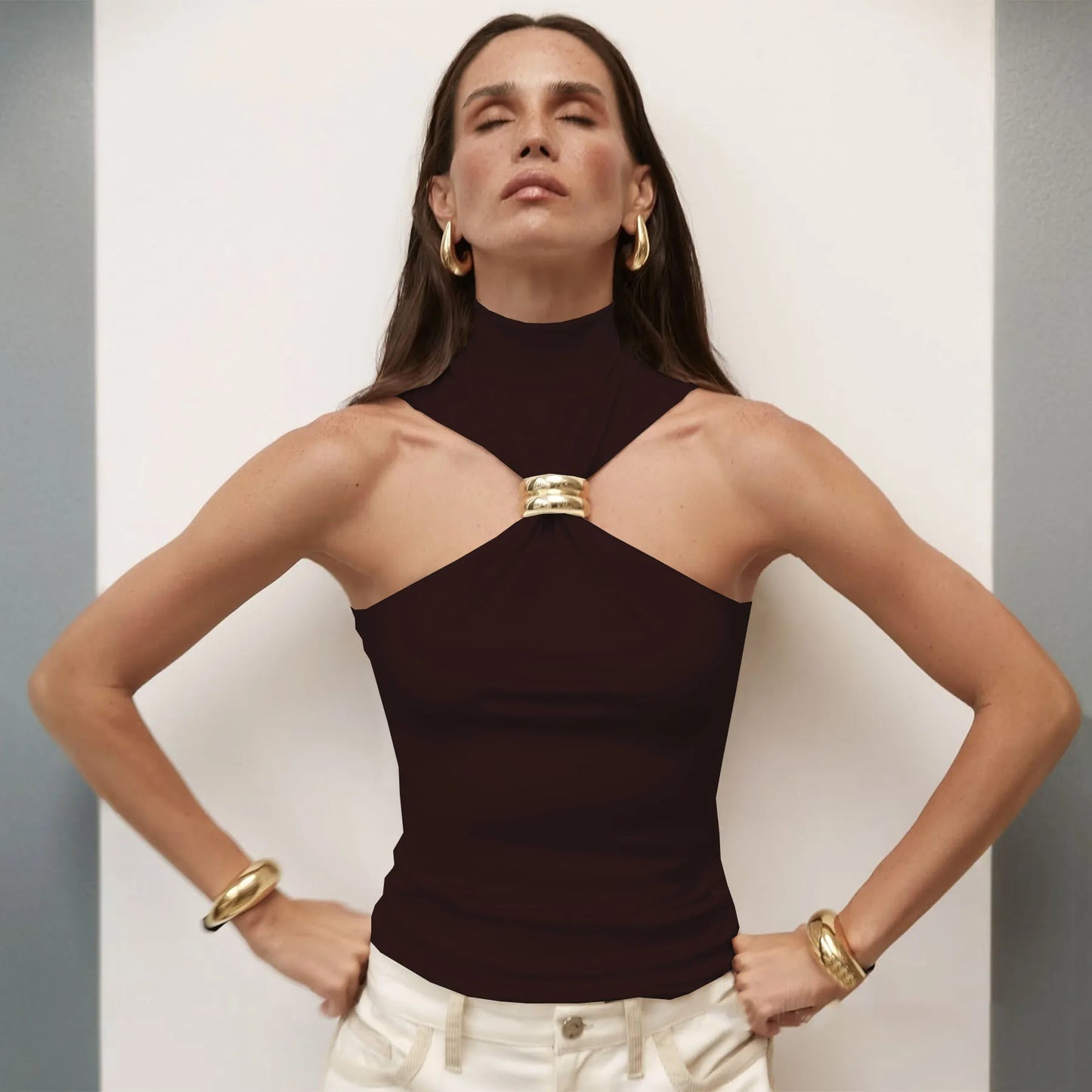 Amara Turtleneck Tops