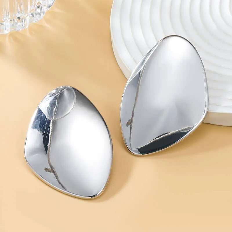 Elsie Oval Dangle Earrings