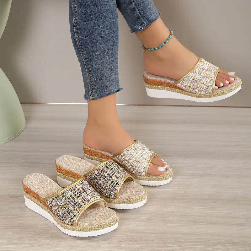 Himala Wedge Slippers