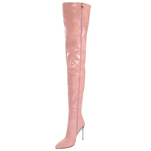 Zina Thigh High Boots