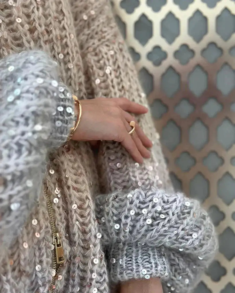 Janice Sequin Sweater
