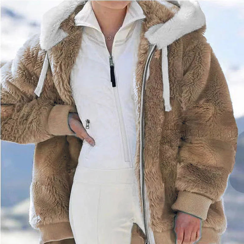 Aime Plush Wooded Jackets