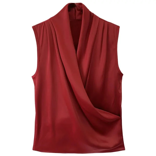Marina Satin Blouse