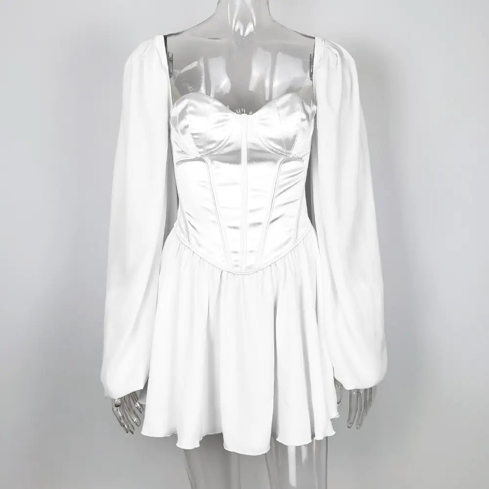 Tehilah Lantern Sleeve Dress