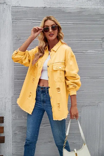 Cura Washed Denim Jacket