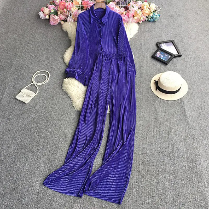 Cinta Pleated Set