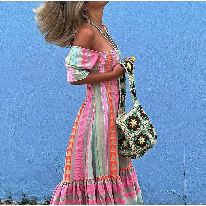 Diane Pleated Maxi Dress