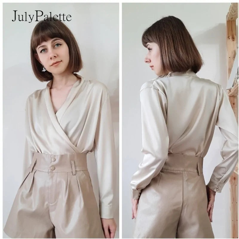 Marina Satin Blouse