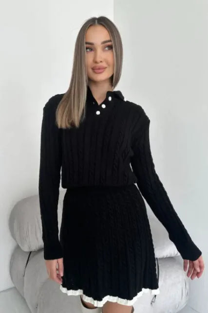 Kotori Knitted Two Piece