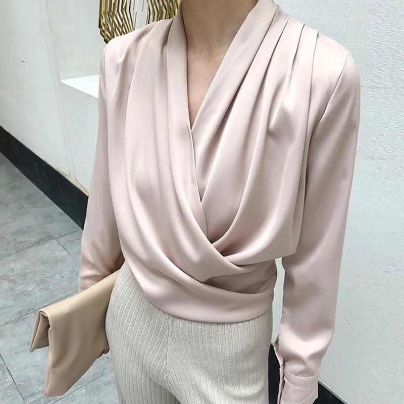 Marina Satin Blouse