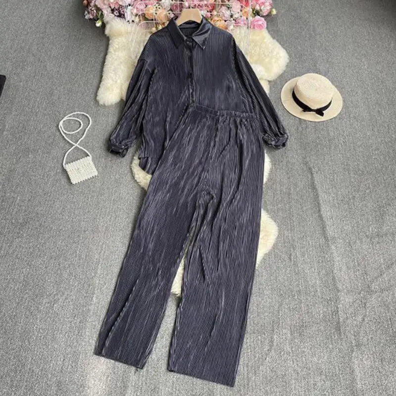 Cinta Pleated Set