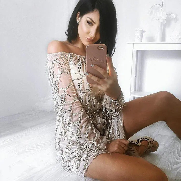 Adona Fringe Dress