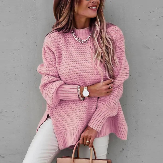 Leeya High Neck Pullover