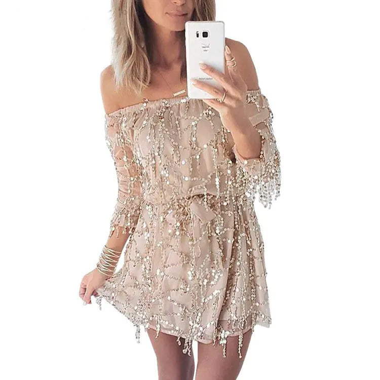 Adona Fringe Dress